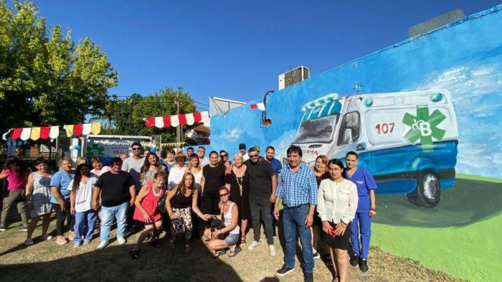 Almirante Brown: El municipio inaugur una nueva base de operaciones del servicio de emergencias mdicas 104 AB