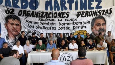 Las 62 Organizaciones Peronistas normalizaron la Regional La Plata