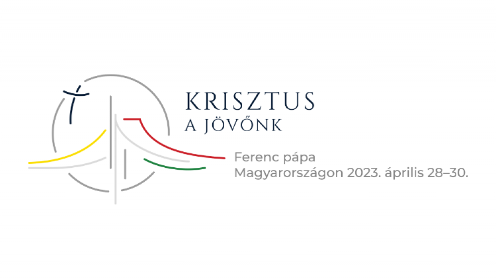 El logotipo y el lema del Viaje Apostlico del Papa Francisco a Hungra