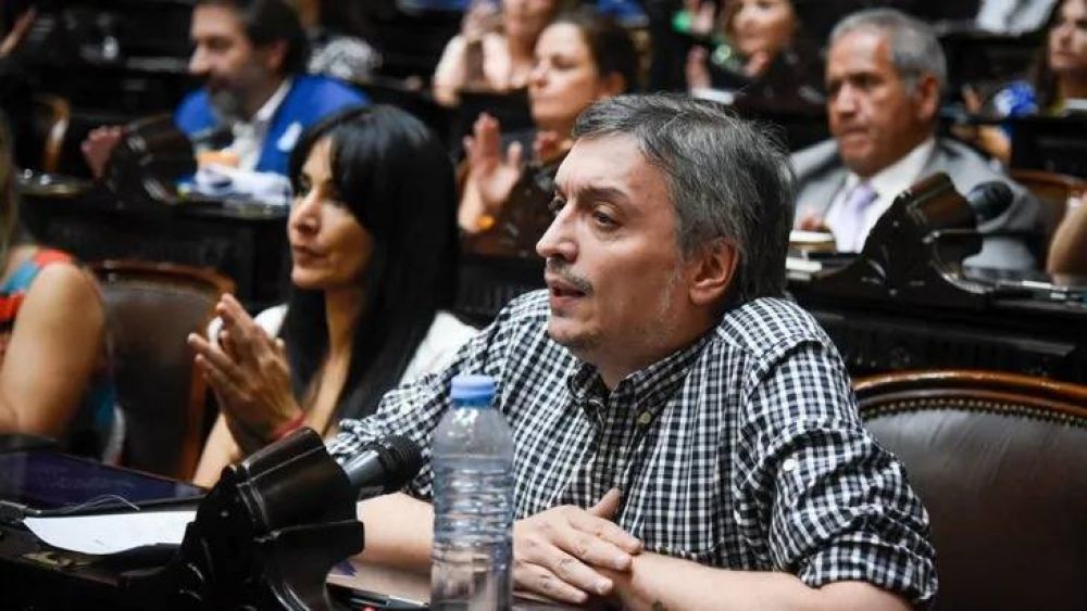 Mximo Kirchner destac la aprobacin de la moratoria y critic a JxC: 
