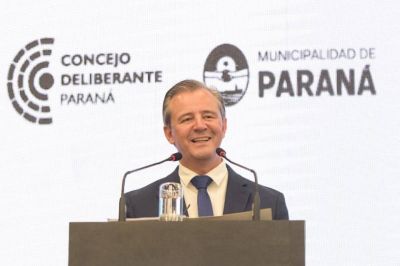 Bahl anunció más obras en Paraná