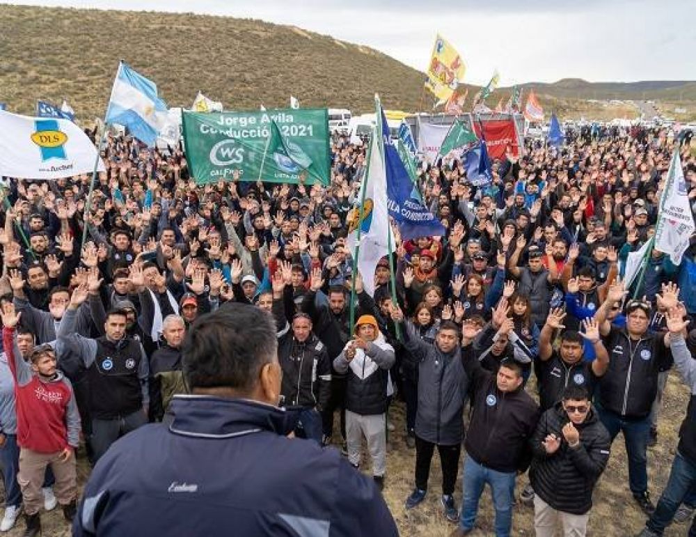 vila ratific que los Petroleros pararn el 22 de marzo en defensa de la Cuenca