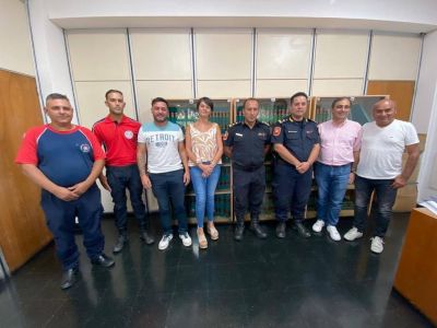 Bomberos Voluntarios: Presidente Perón busca optimizar los servicios