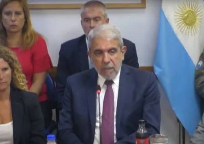 Aníbal Fernández expone en Diputados sobre la situación en Rosario