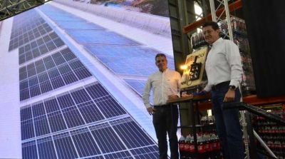 EMBOL inaugura en su planta de Cochabamba el sistema fotovoltaico privado ms grande de Bolivia