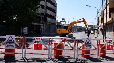 Comenzaron las obras de remodelación de la Avenida Presidente Perón