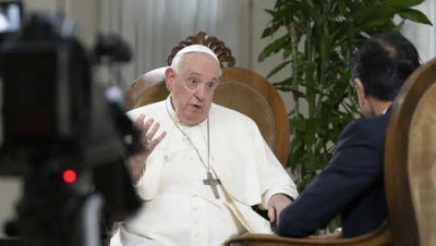 Mi reportaje al Papa