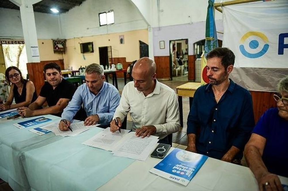 Nuevos convenios para renovar el programa “Plazas PAMI” y asignar más recursos a nueve Centros de Jubilados del partido de Escobar