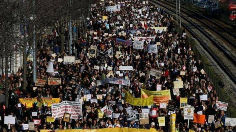 En Portugal tambin crecen las protestas por aumentos salariales y medidas contra la inflacin