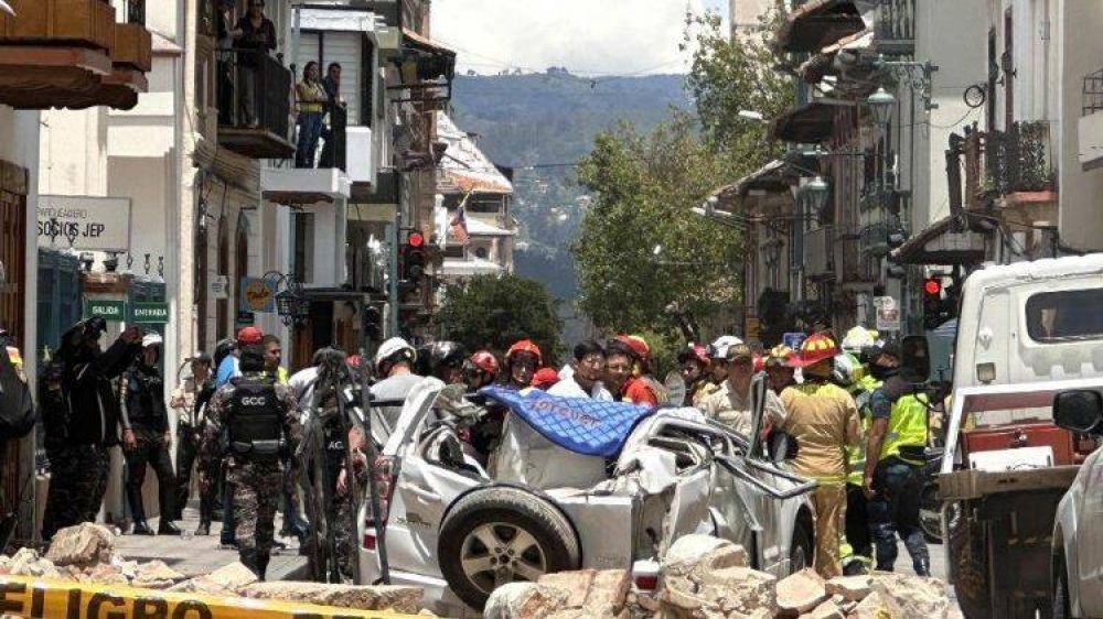 Terremoto en Ecuador, el Papa asegura sus oraciones