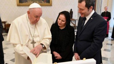 El Papa Francisco recibe a los Capitanes Regentes de la Rep�blica de San Marino