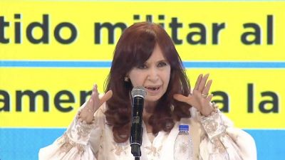 CFK: “No me importa si me meten presa, hay que reconstruir un estado democrático”