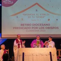 Los obispos de San Isidro predicaron un retiro de Cuaresma