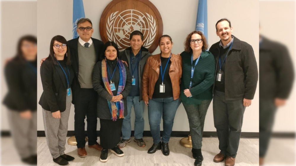 Delegaciones de la Amazona participan en la Conferencia del Agua de la ONU