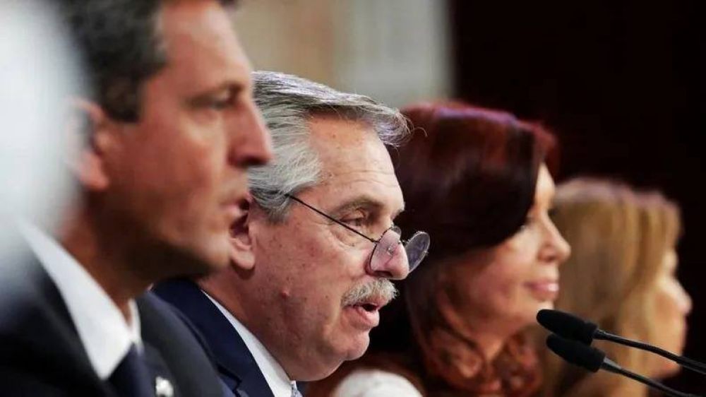 Cristina Kirchner, Alberto Fernndez, Sergio Massa y la tentacin de la ruptura