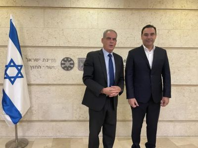 Valdés se reunió con el Ministerio de Relaciones Exteriores de Israel