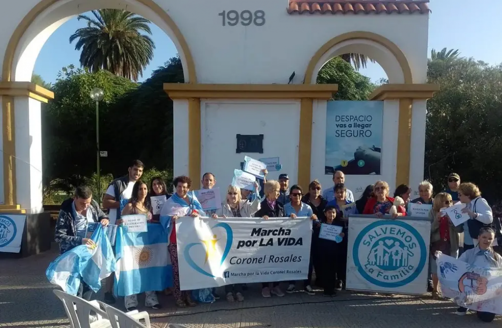 Punta Alta dijo presente en la octava marcha por la vida