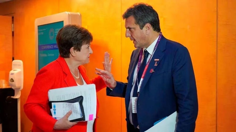 Sergio Massa viajar� a EEUU para reunirse con Kristalina Georgieva: analizar�n la situaci�n econ�mica y el cumplimiento de las metas con el FMI