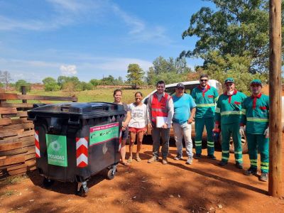 IPRODHA incorpora el servicio de recolección de residuos en el Barrio Alberto Fernández