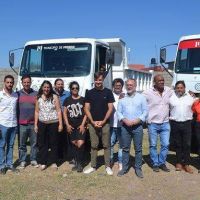 ACUMAR hizo entrega de una flota de camiones al Municipio