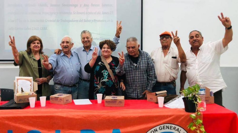La UOLRA rindi homenaje a trabajadores y trabajadoras pilares en la resistencia de la dictadura oligrquica-militar