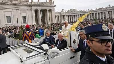 Homil�a del Papa Francisco en la Misa de Domingo de Ramos 2023