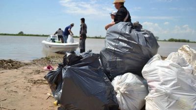 Convocan a la segunda campaña de recolección de basura en las islas de Monte Vera