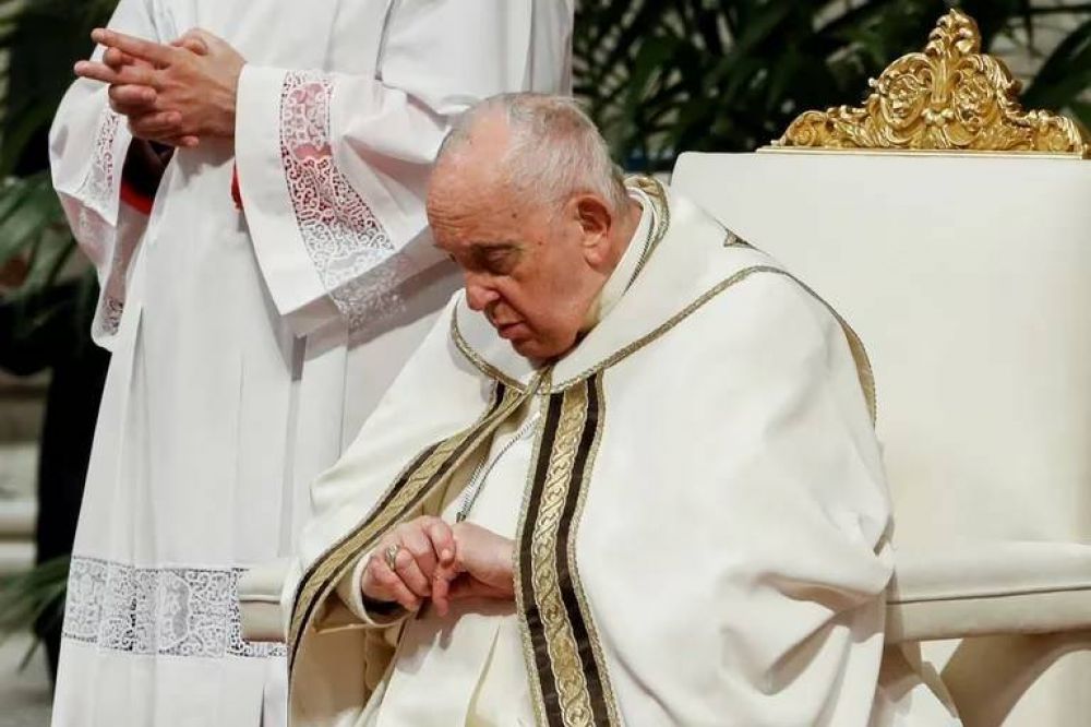 En la Misa Crismal, el papa Francisco pidi� a los sacerdotes que eviten las divisiones en la Iglesia