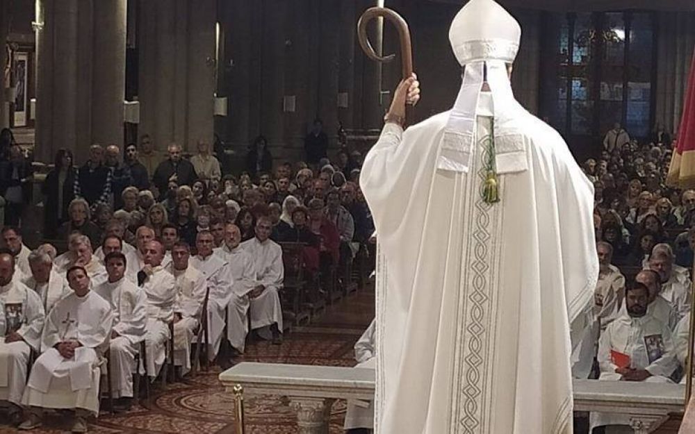 El Obispo rez la Misa Crismal en la Catedral