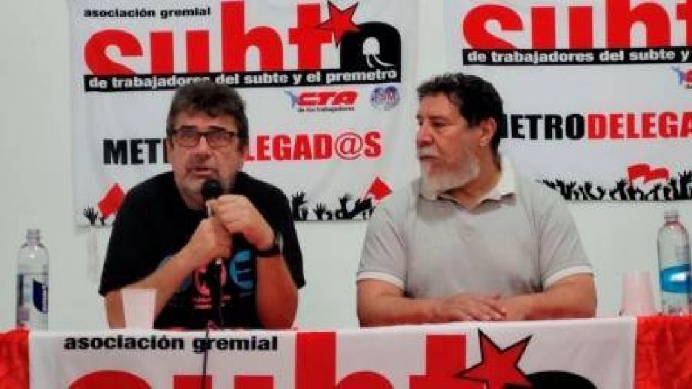 Metrodelegados reiteraron reclamo de plan de desasbestizacin y reduccin de la jornada laboral