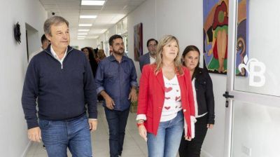 Álvarez Rodríguez, Cascallares y Fabiani inauguraron un nuevo registro provincial de las personas y recorrieron obras