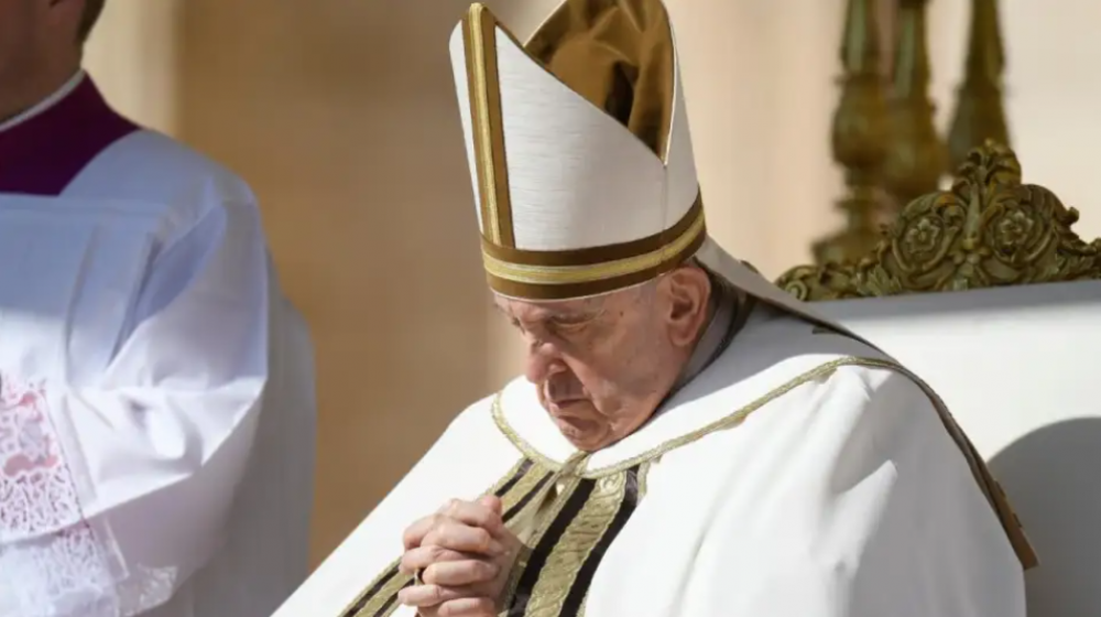 En la Misa de Pascua, el Papa expres su preocupacin por Medio Oriente, Nicaragua y Hait