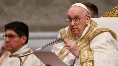 Misa de Pascuas: el Papa Francisco pidió por la paz en Ucrania y luz sobre Rusia