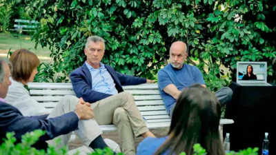 Por la tensi�n extrema, se cancel� un encuentro del PRO y hubo reuni�n a solas entre Larreta y Jorge Macri