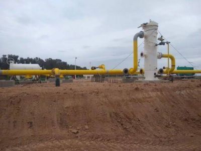 Desde UOCRA celebran la reanudación de la obra del Gasoducto de la Costa