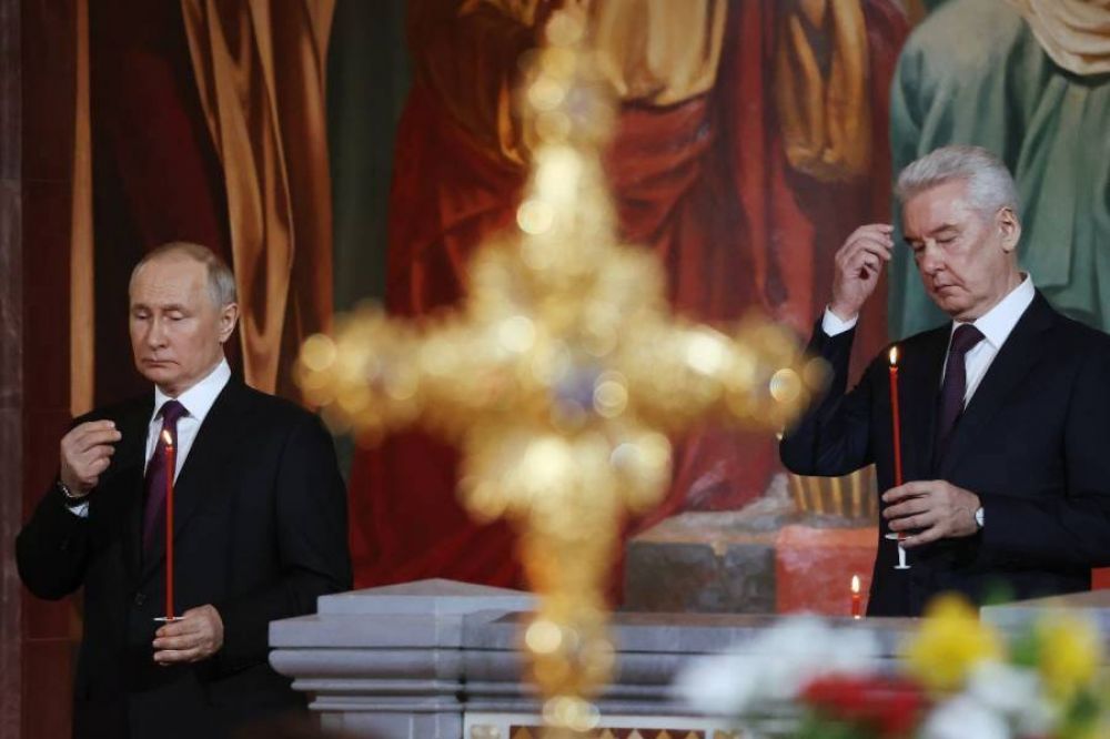 Putin destaca el papel de la iglesia ortodoxa rusa para 