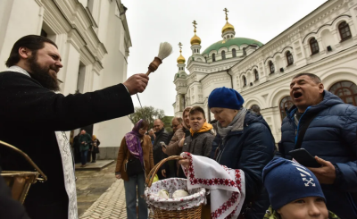 Iglesia Ucraniana: primera Pascua en la catedral de la Dormición