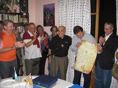 Pulti se reuni� con marplatenses en Palma
