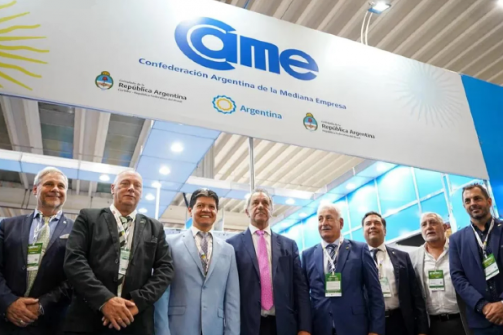 Scioli y la CAME inauguraron la semana de negocios de las pymes argentinas en Brasil