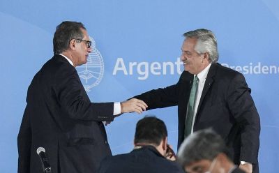 La resistencia de Alberto Fernández: ratificación a Miguel Pesce y desafío a Cristina Kirchner