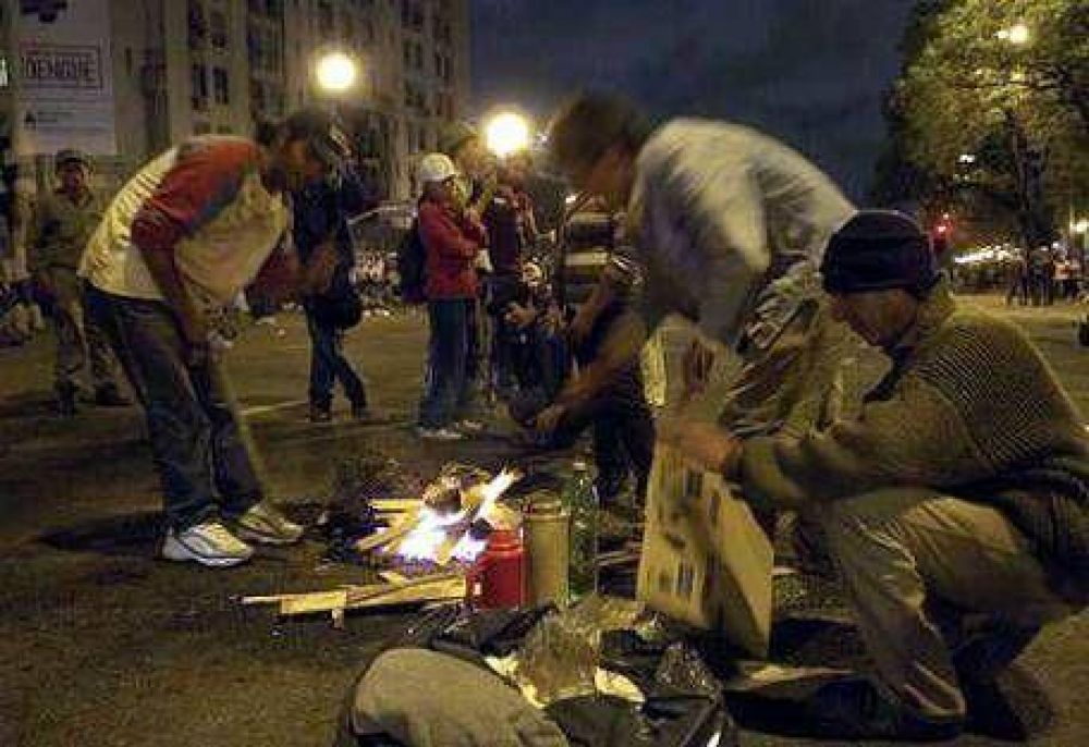 Para An�bal Fern�ndez, "la protesta en la 9 de Julio es un capricho"