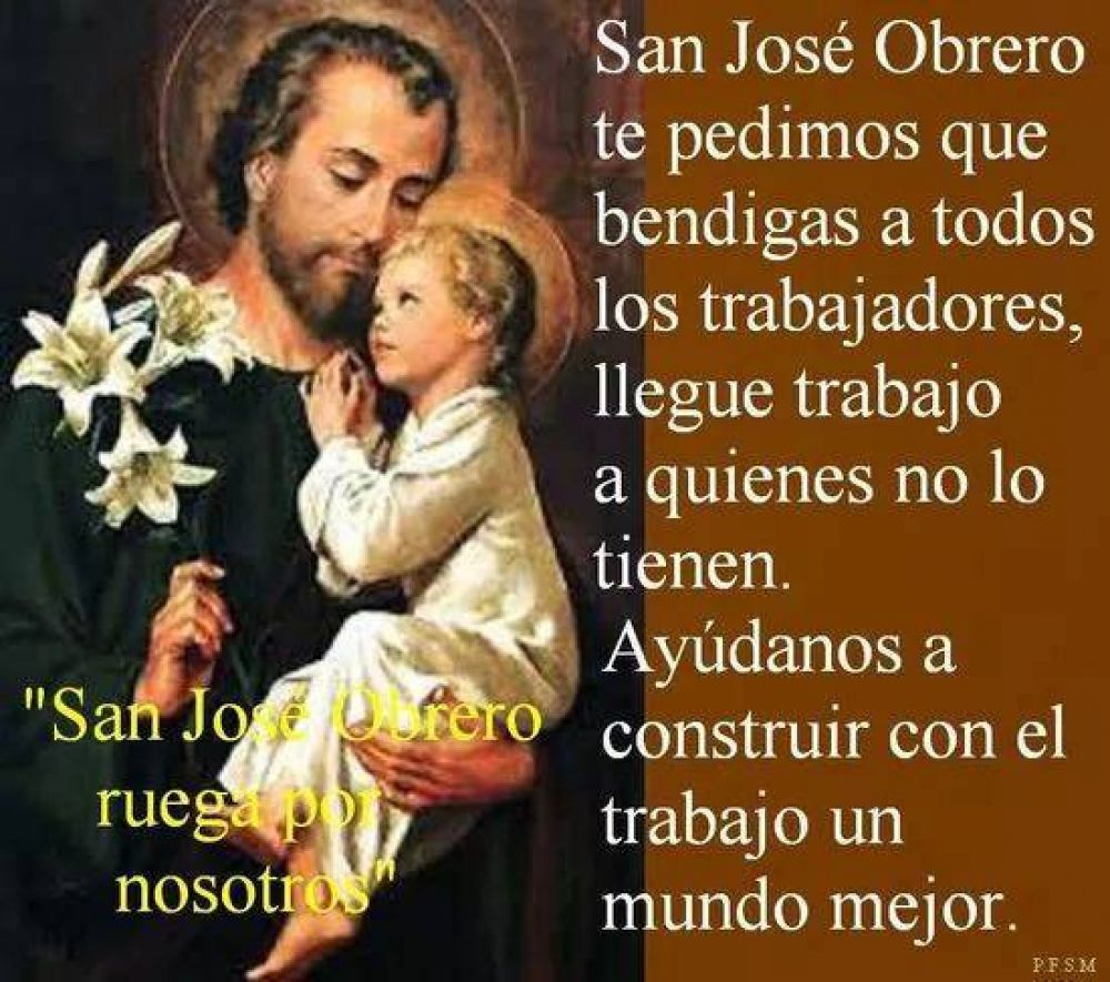 San José Obrero: protector del trabajo y patrono de la Diócesis de Rafaela