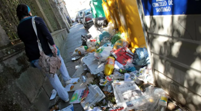 El comit de Urbaser convoca huelga indefinida en el servicio de la basura de Santiago desde el 15 de mayo