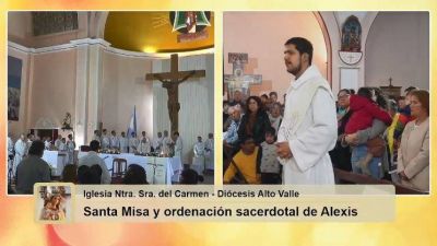 La di�cesis del Alto Valle del R�o Negro tiene un nuevo sacerdote