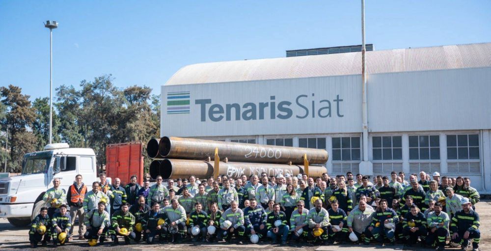 Segn lo acordado por la UOM, siderrgicos de Tenaris SIAT cobrarn casi 800 mil pesos de premio tras la finalizacin de los tubos para el Gasoducto Nstor Kirchner
