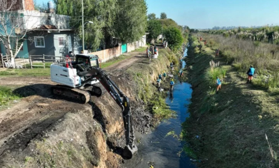 ACUMAR comenzó a acondicionar arroyos “críticos” en diez distritos, entre ellos, La Matanza