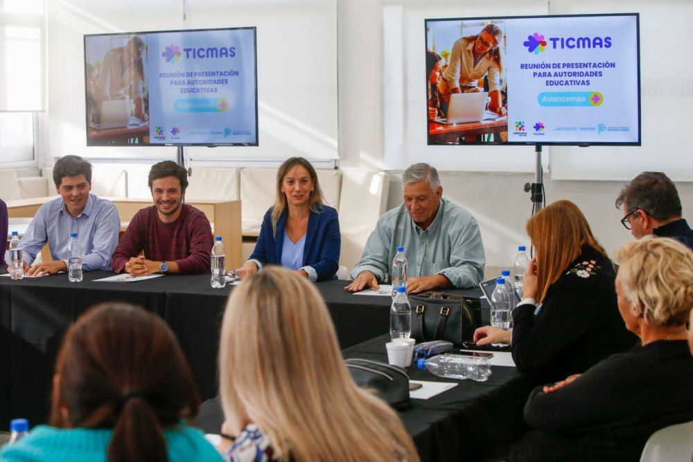 Malena Galmarini lanz la segunda etapa de TICMAS, la iniciativa educativa tecnolgica ms ambiciosa de Tigre