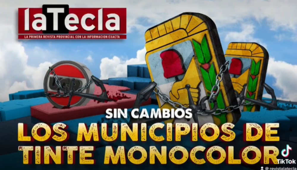 Los municipios de tinte monocolor