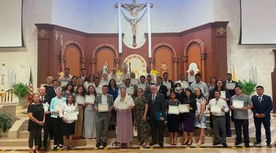 Diócesis de Palm Beach brinda 44 nuevos evangelizadores a la Iglesia
