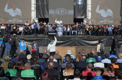 Movimientos subterr�neos en Azopardo en un escenario a�n de incertidumbre: �Si viene un gobierno de derecha hay que repensar la CGT�